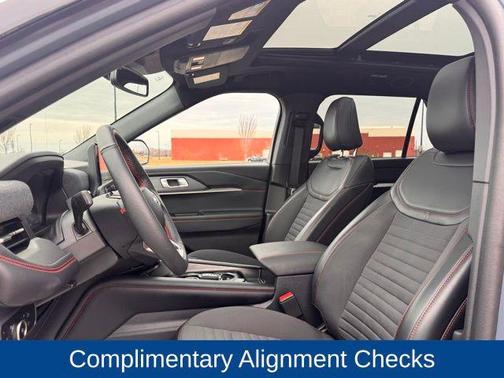 Vapor Blue Metallic 2025 Ford Explorer ST-Line