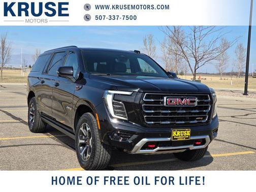 Onyx Black 2026 GMC Yukon XL 4WD AT4