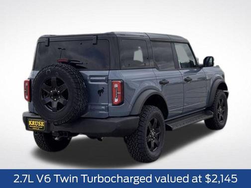 Azure Gray Metallic Tri-Coat 2025 Ford Bronco Outer Banks