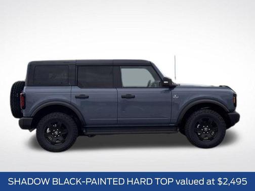 Azure Gray Metallic Tri-Coat 2025 Ford Bronco Outer Banks