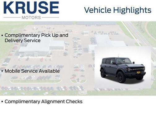 Azure Gray Metallic Tri-Coat 2025 Ford Bronco Outer Banks