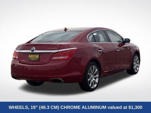 Crystal Red Tintcoat 2014 Buick LaCrosse Leather