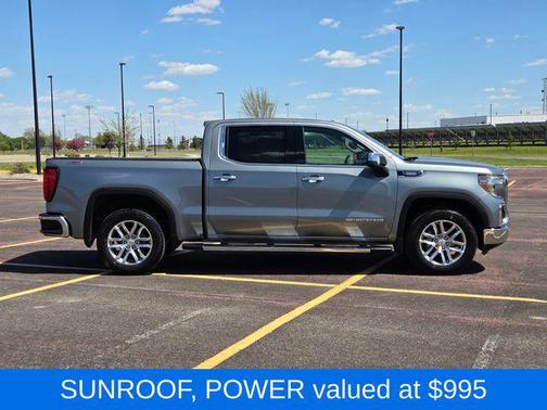 Satin Steel Metallic 2020 GMC Sierra 1500 SLT