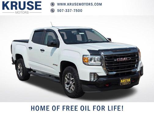 Summit White 2022 GMC Canyon AT4