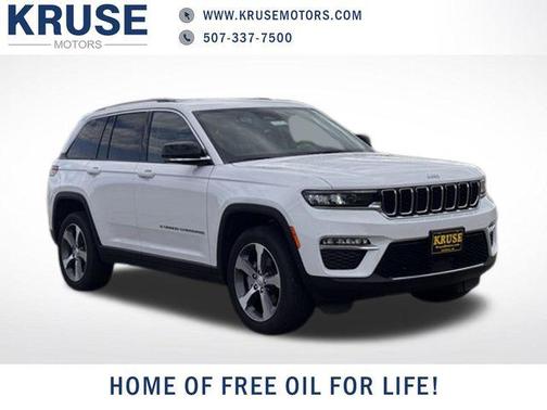 Bright White Clearcoat 2023 Jeep Grand Cherokee Limited