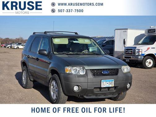 Titanium Green Clearcoat Metallic 2007 Ford Escape XLT