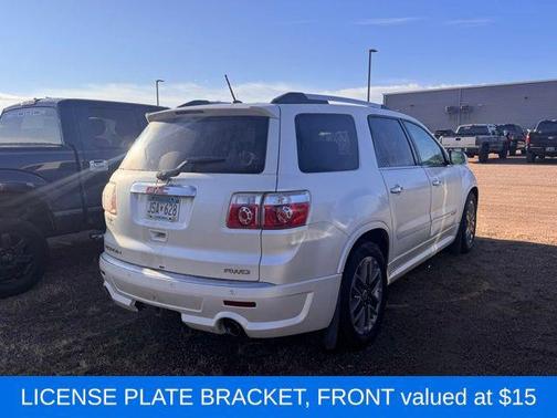 White Diamond Clearcoat 2012 GMC Acadia Denali