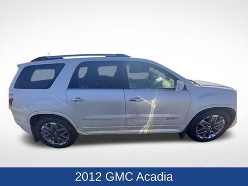 White Diamond Clearcoat 2012 GMC Acadia Denali