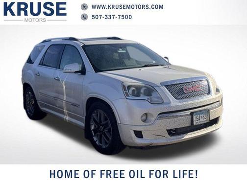 White Diamond Clearcoat 2012 GMC Acadia Denali
