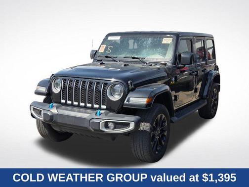 Black Clearcoat 2023 Jeep Wrangler 4xe Sahara