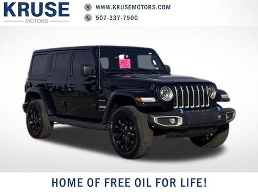 Black Clearcoat 2023 Jeep Wrangler 4xe Sahara