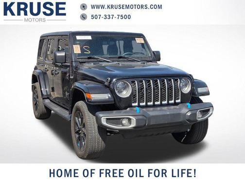 Black Clearcoat 2023 Jeep Wrangler 4xe Sahara