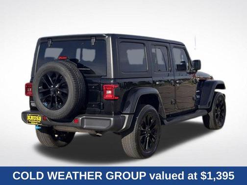 Black Clearcoat 2023 Jeep Wrangler 4xe Sahara