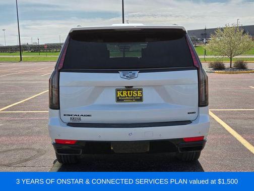 Crystal White Tricoat 2023 Cadillac Escalade ESV Sport Platinum