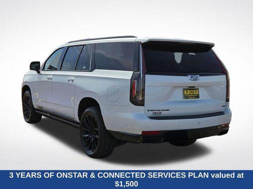 Crystal White Tricoat 2023 Cadillac Escalade ESV Sport Platinum