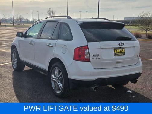 White Platinum Tri-Coat Metallic 2013 Ford Edge SEL