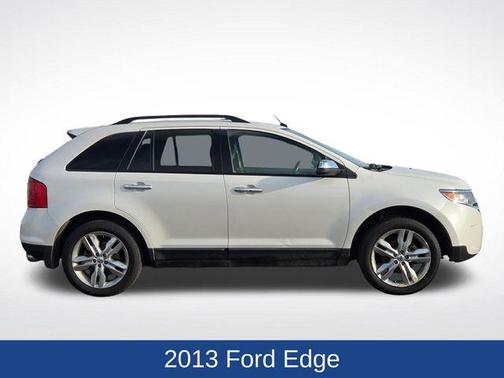 White Platinum Tri-Coat Metallic 2013 Ford Edge SEL