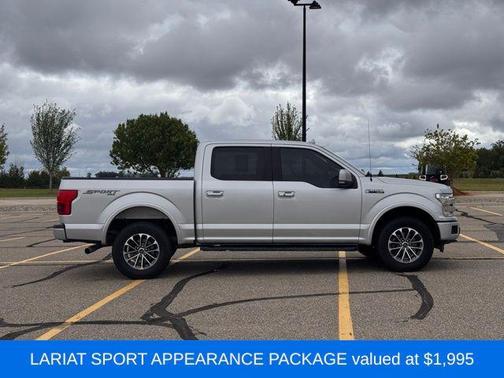 Ingot Silver Metallic 2018 Ford F-150 Lariat