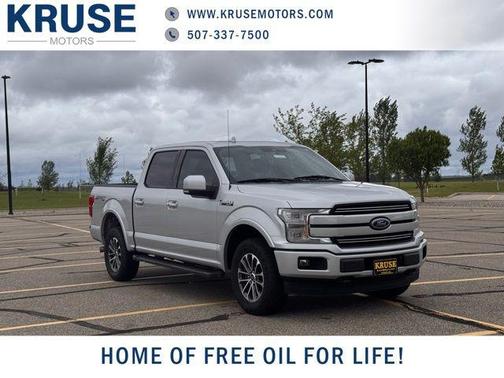 Ingot Silver Metallic 2018 Ford F-150 Lariat