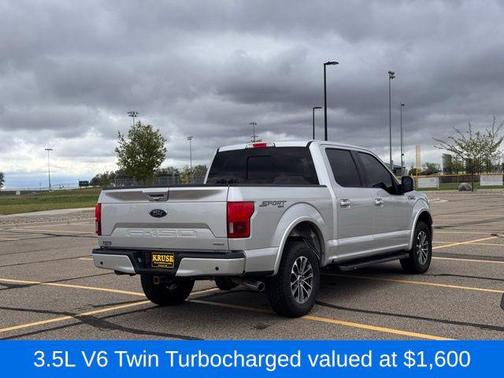 Ingot Silver Metallic 2018 Ford F-150 Lariat