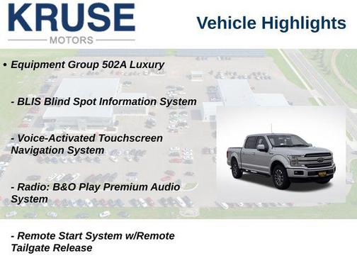Ingot Silver Metallic 2018 Ford F-150 Lariat
