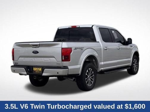 Ingot Silver Metallic 2018 Ford F-150 Lariat