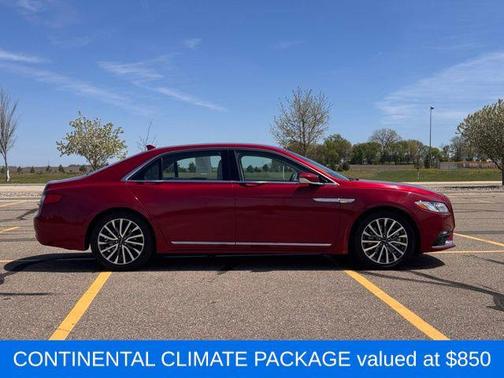 Ruby Red 2018 Lincoln Continental Select