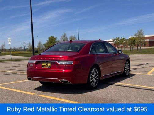 Ruby Red 2018 Lincoln Continental Select