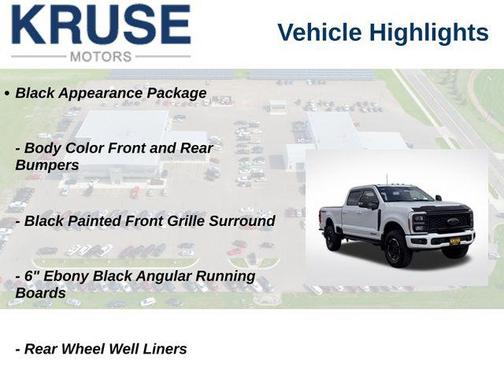 Oxford White 2025 Ford F-350 Lariat