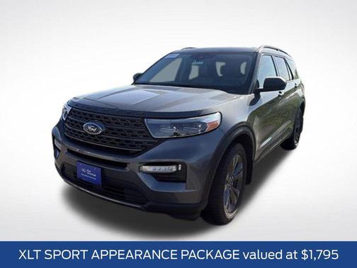 Carbonized Gray Metallic 2021 Ford Explorer XLT