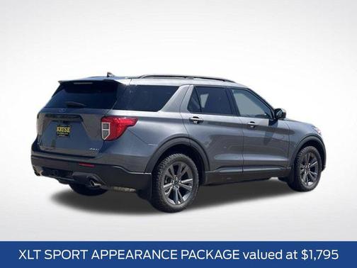 Carbonized Gray Metallic 2021 Ford Explorer XLT
