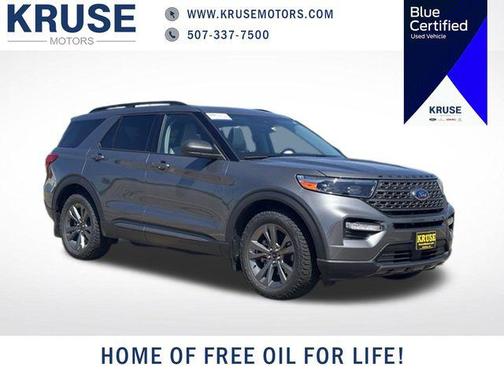 Carbonized Gray Metallic 2021 Ford Explorer XLT