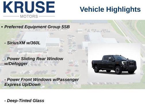 Onyx Black 2024 GMC Sierra 3500 Denali