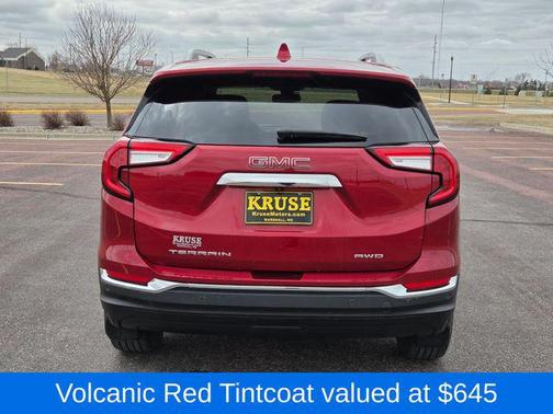 Volcanic Red Tintcoat 2024 GMC Terrain SLT