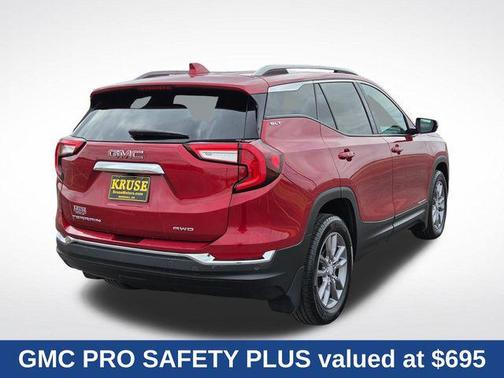 Volcanic Red Tintcoat 2024 GMC Terrain SLT