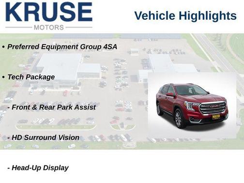 Volcanic Red Tintcoat 2024 GMC Terrain SLT