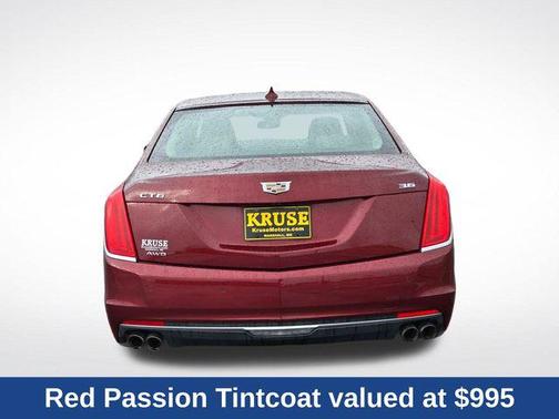 Red Passion Tintcoat 2016 Cadillac CT6 3.6L Luxury