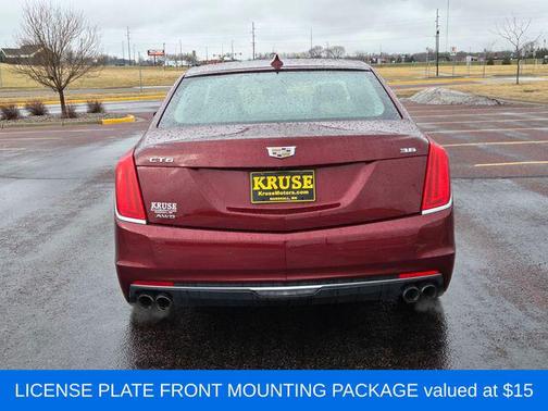 Red Passion Tintcoat 2016 Cadillac CT6 3.6L Luxury