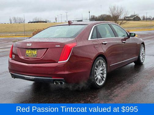 Red Passion Tintcoat 2016 Cadillac CT6 3.6L Luxury