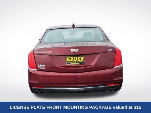 Red Passion Tintcoat 2016 Cadillac CT6 3.6L Luxury