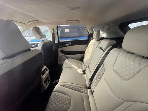 Burgundy 2024 Ford Edge Titanium