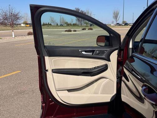 Burgundy 2024 Ford Edge Titanium