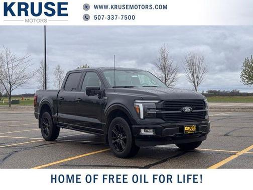 Agate Black Metallic 2024 Ford F-150 Platinum