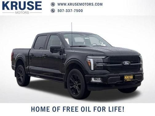 Agate Black Metallic 2024 Ford F-150 Platinum