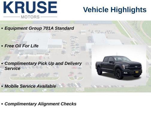 Agate Black Metallic 2024 Ford F-150 Platinum
