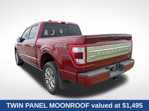 Rapid Red Metallic Tinted Clearcoat 2023 Ford F-150 Platinum