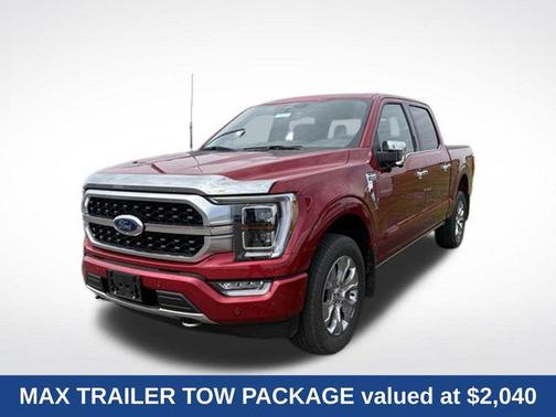 Rapid Red Metallic Tinted Clearcoat 2023 Ford F-150 Platinum