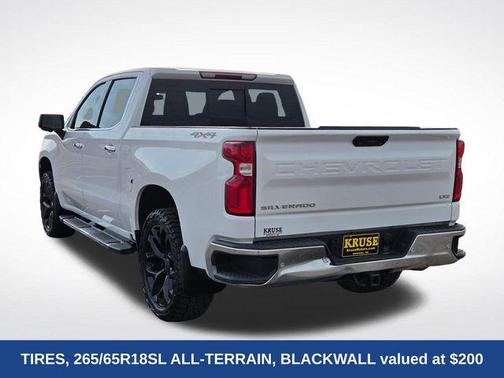Summit White 2021 Chevrolet Silverado 1500 LTZ