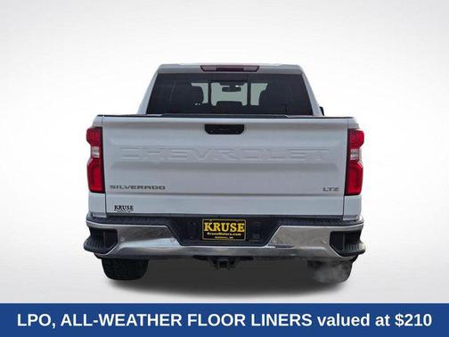 Summit White 2021 Chevrolet Silverado 1500 LTZ