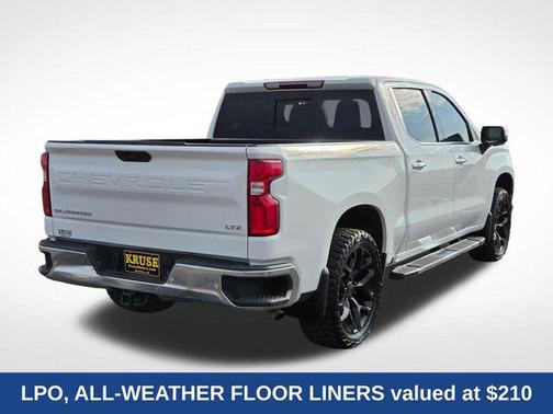 Summit White 2021 Chevrolet Silverado 1500 LTZ